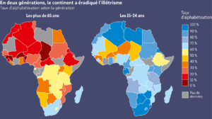 Lire la suite à propos de l’article Afrique : en deux générations, le continent a vaincu l’analphabétisme